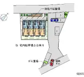 ★手数料０円★八王子市大塚　月極駐車場（LP）